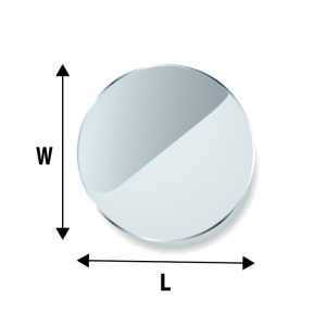 Round Glass Table Top